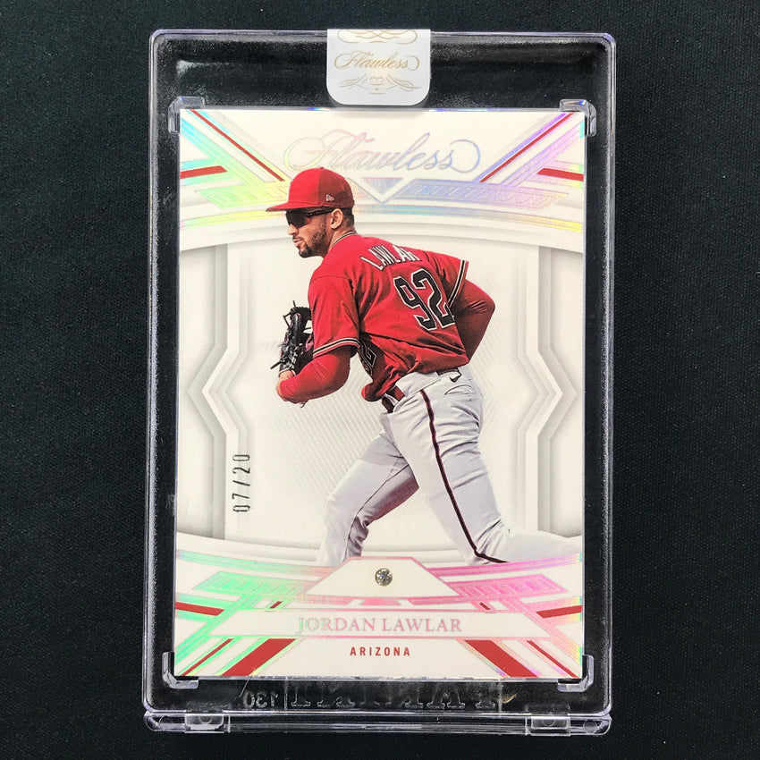 2023 Flawless Mlb Jordan Lawlar Base Gem 7/20