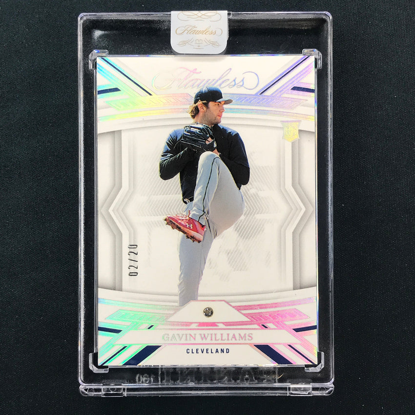 2023 Flawless Mlb Gavin Williams Rookie Base Gem 2/20