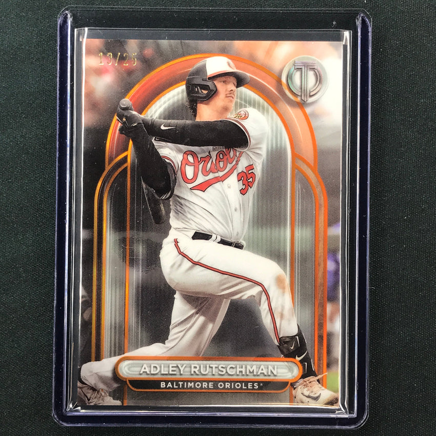 2024 Topps Tribute Mlb Adley Rutschman Base Orange 13/25