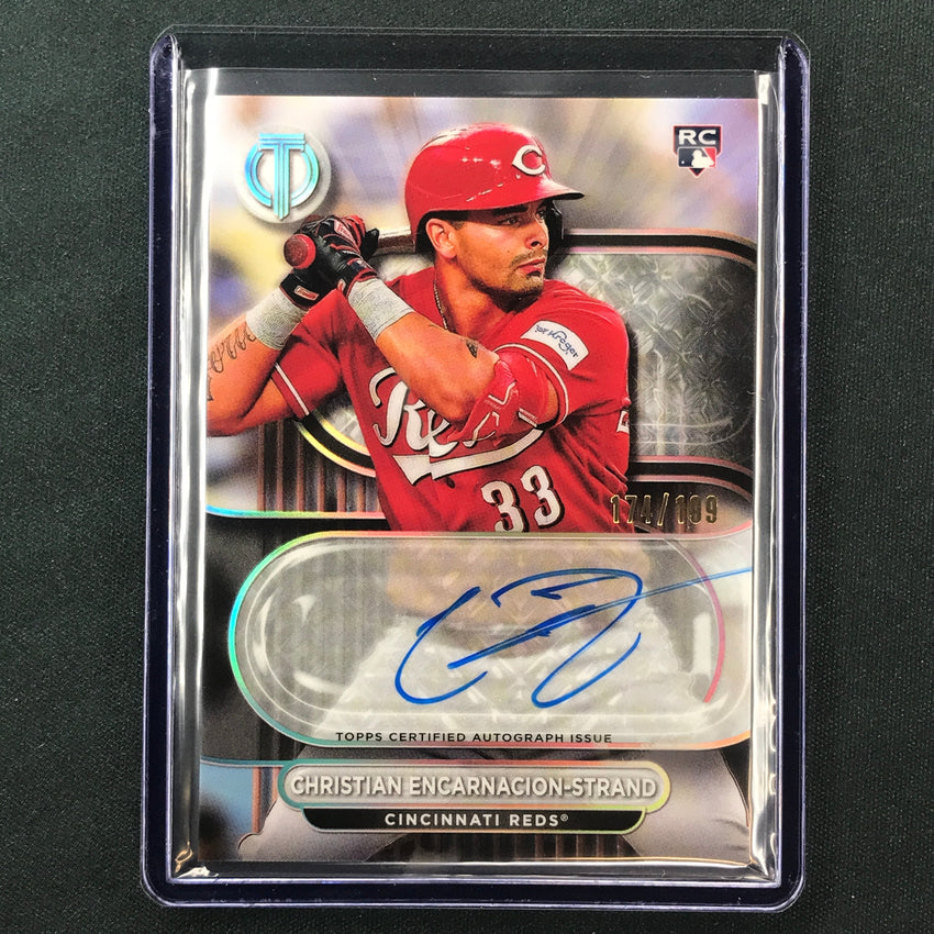 2024 Topps Tribute Mlb Christian Encarnacion-strand Tribute Rookie Auto 174/199