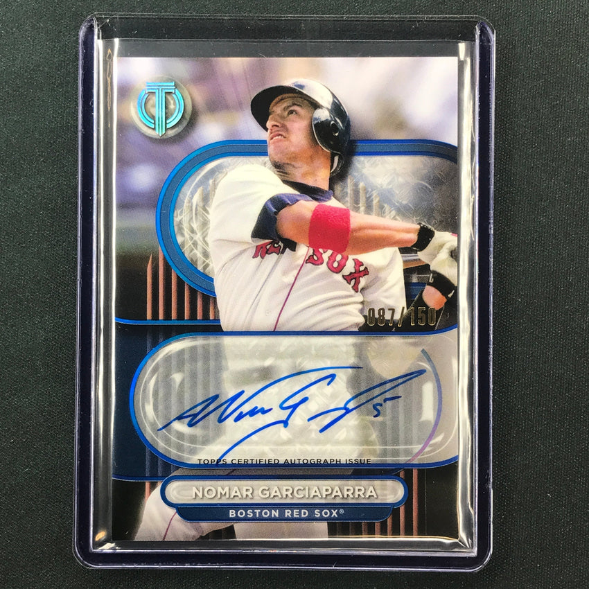 2024 Topps Tribute Mlb Nomar Garciaparra Tribute Auto Blue 87/150
