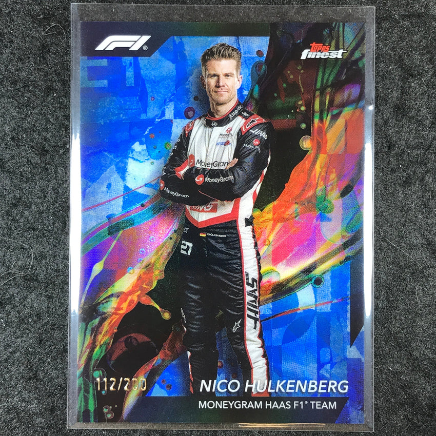 2024 Topps Finest Formula 1 NICO HULKENBERG Common Blue /200 #15
