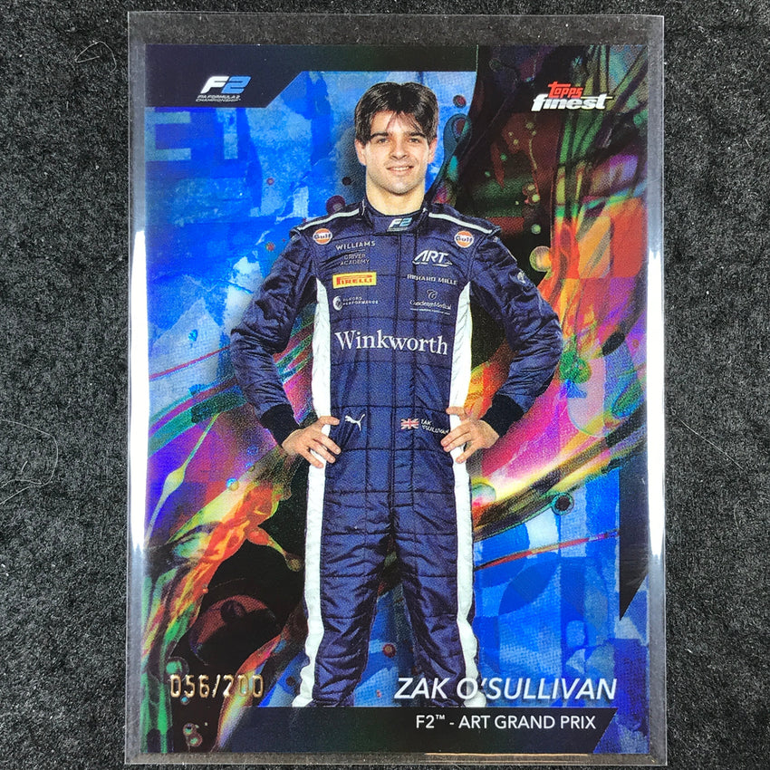2024 Topps Finest Formula 1 ZAK O'SULLIVAN Common Blue /200 #29