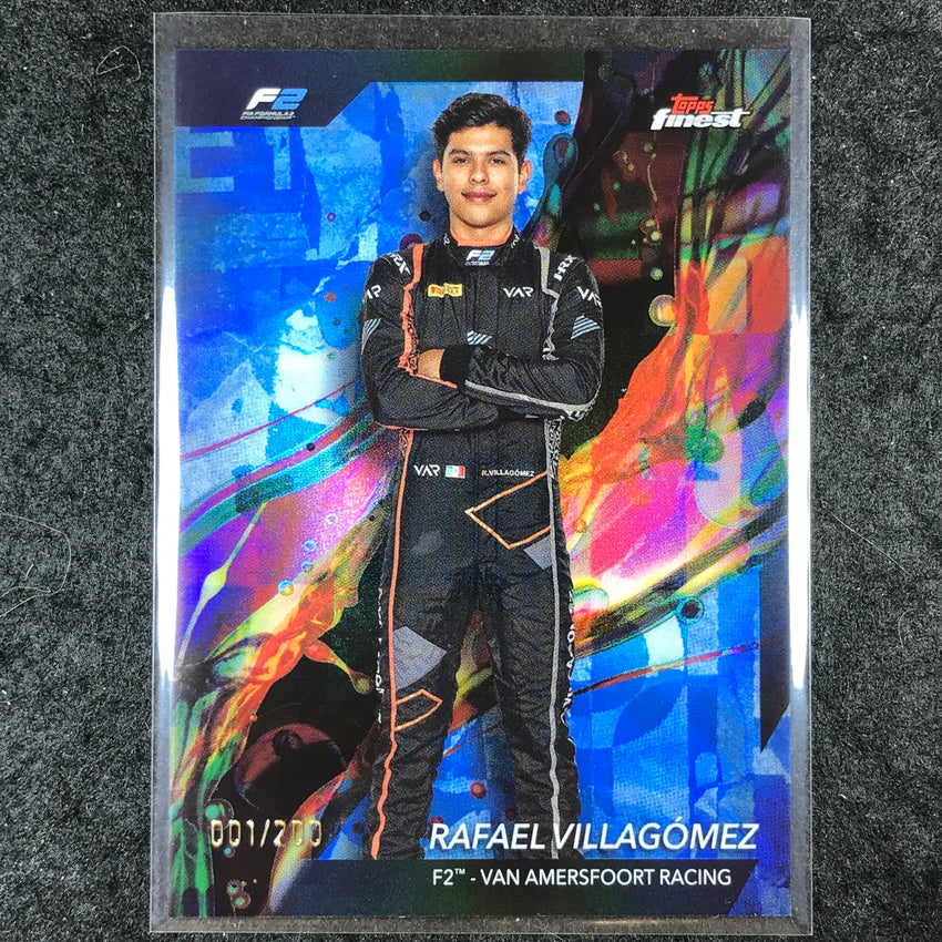 2024 Topps Finest Formula 1 RAFAEL VILLAGÓMEZ Common Blue /200 #40
