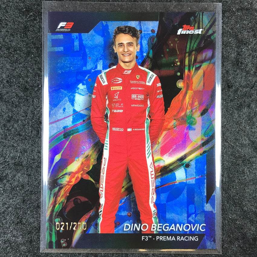 2024 Topps Finest Formula 1 DINO BEGANOVIC Common Blue /200 #43