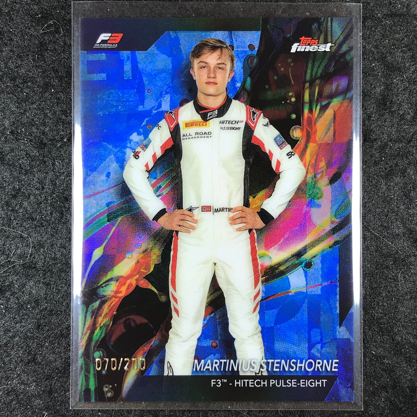 2024 Topps Finest Formula 1 MARTINIUS STENSHORNE Common Blue /200 #56