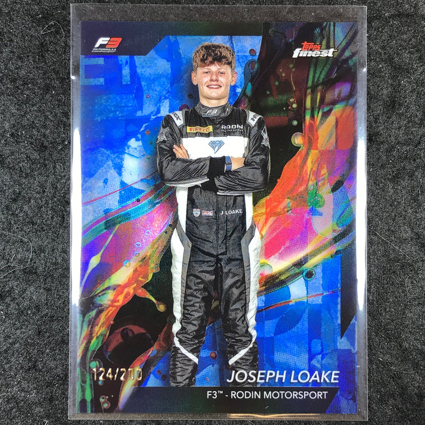2024 Topps Finest Formula 1 JOSEPH LOAKE Common Blue /200 #71
