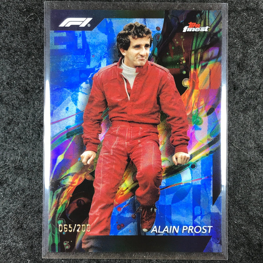 2024 Topps Finest Formula 1 ALAIN PROST Common Blue /200 #81