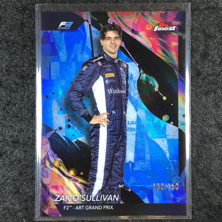 2024 Topps Finest Formula 1 ZAK O'SULLIVAN Uncommon Blue /150 #129