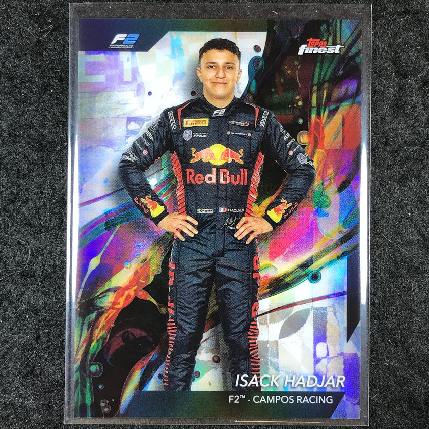 2024 Topps Finest Formula 1 ISACK HADJAR Base Common Refractor #41