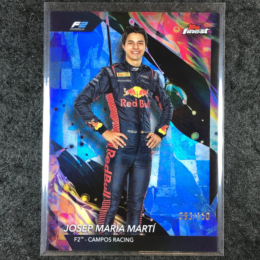 2024 Topps Finest Formula 1 JOSEP MARÍA MARTÍ Uncommon Blue /150 #142