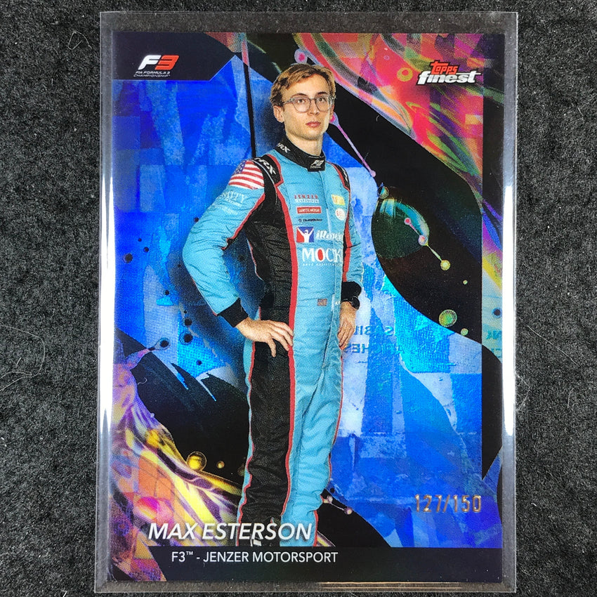2024 Topps Finest Formula 1 MAX ESTERSON Uncommon Blue /150 #159