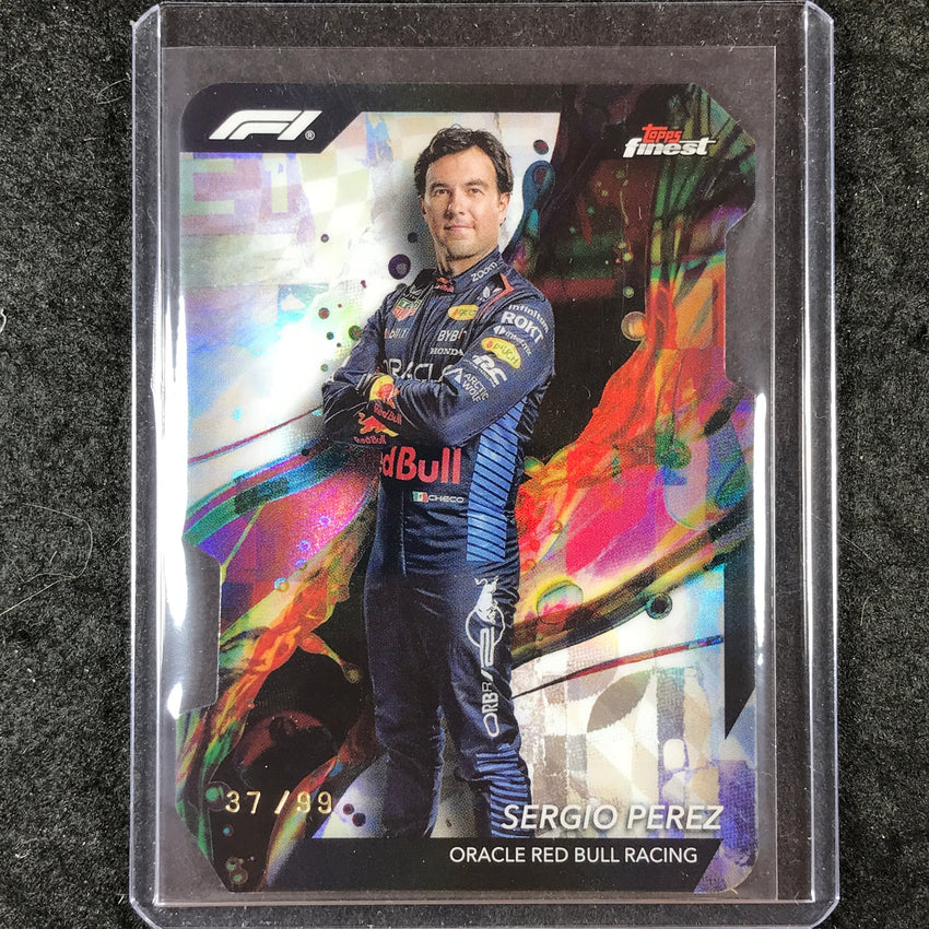 2024 Topps Finest Formula 1 SERGIO PEREZ Common Die-Cut 37/99 #2