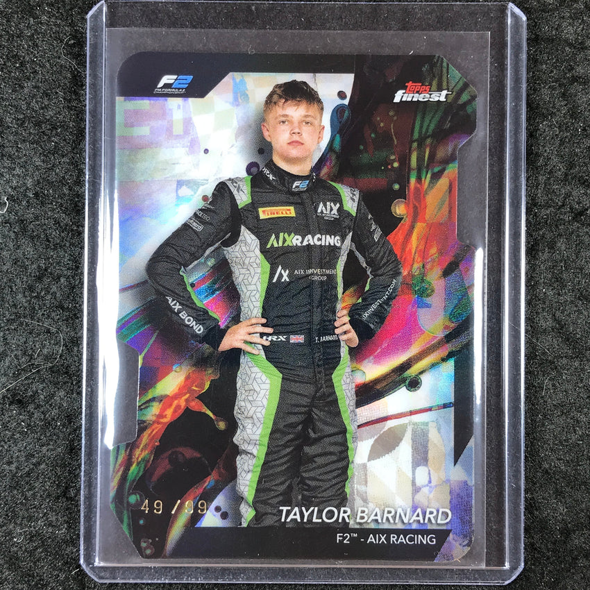 2024 Topps Finest Formula 1 TAYLOR BARNARD Common Die-Cut 49/99 #36