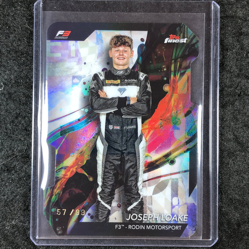 2024 Topps Finest Formula 1 JOSEPH LOAKE Common Die-Cut 57/99 #71