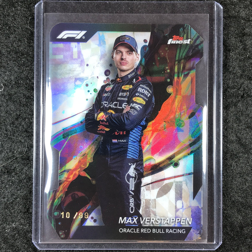 2024 Topps Finest Formula 1 MAX VERSTAPPEN Common Die-Cut 10/99 #88