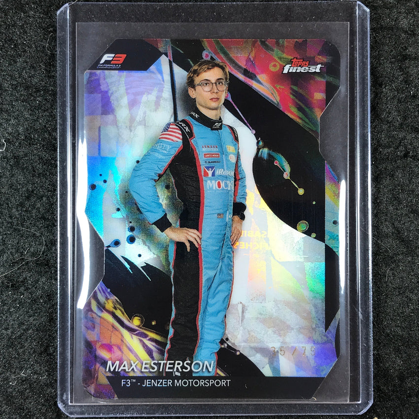 2024 Topps Finest Formula 1 MAX ESTERSON Uncommon Die-Cut 35/75 #159