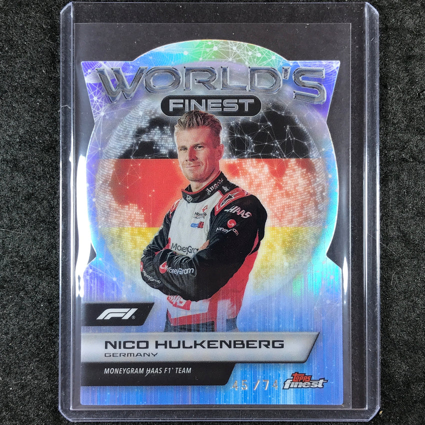 2024 Topps Finest Formula 1 NICO HULKENBERG World's Finest Die-Cut 45/74 #14