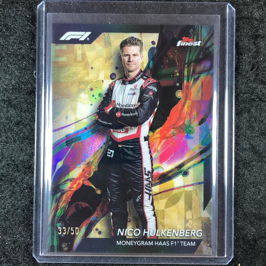 2024 Topps Finest Formula 1 NICO HULKENBERG Common Gold 33/50 #15