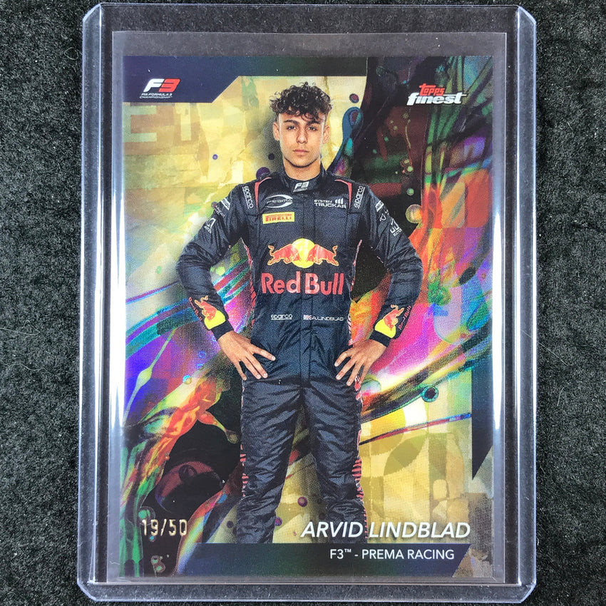 2024 Topps Finest Formula 1 ARVID LINDBLAD Common Gold 19/50 #45