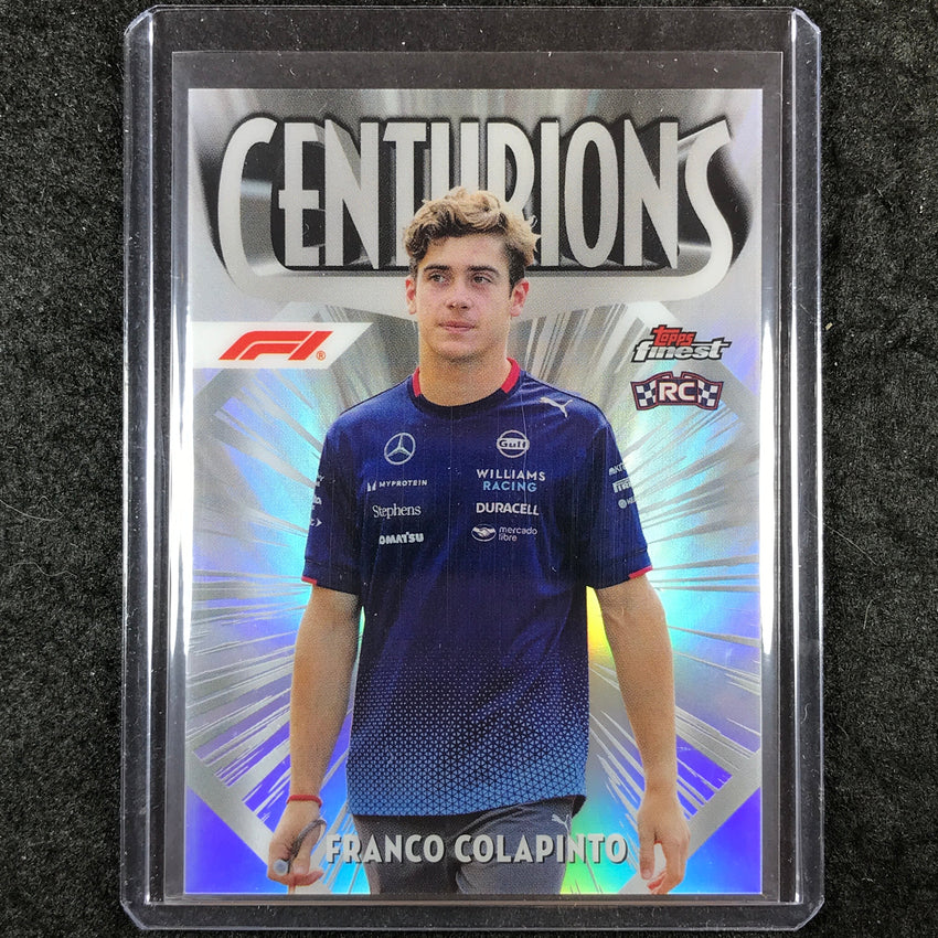 2024 Topps Finest Formula 1 FRANCO COLAPINTO Centurions Rookie SP #20
