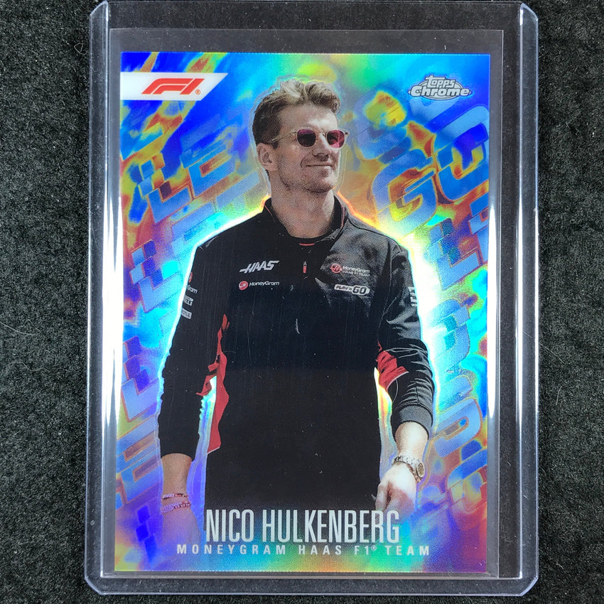 2024 Topps Finest Formula 1 NICO HULKENBERG Let's Go SP #15