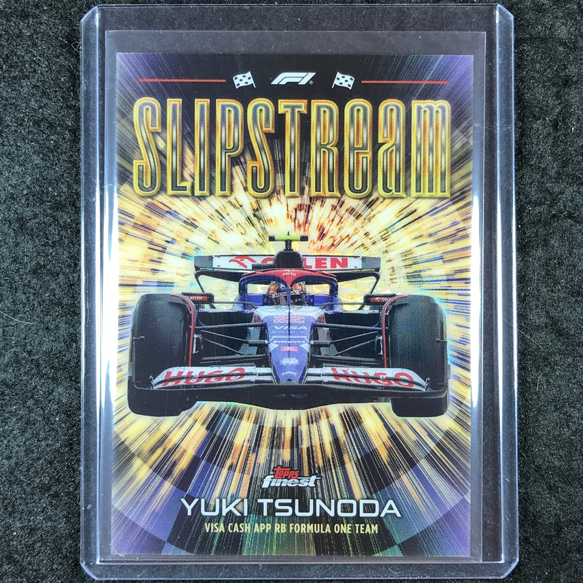 2024 Topps Finest Formula 1 YUKI TSUNODA Slipstream SSP #17