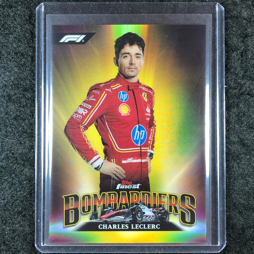 2024 Topps Finest Formula 1 CHARLES LECLERC Bombardiers SSP #3