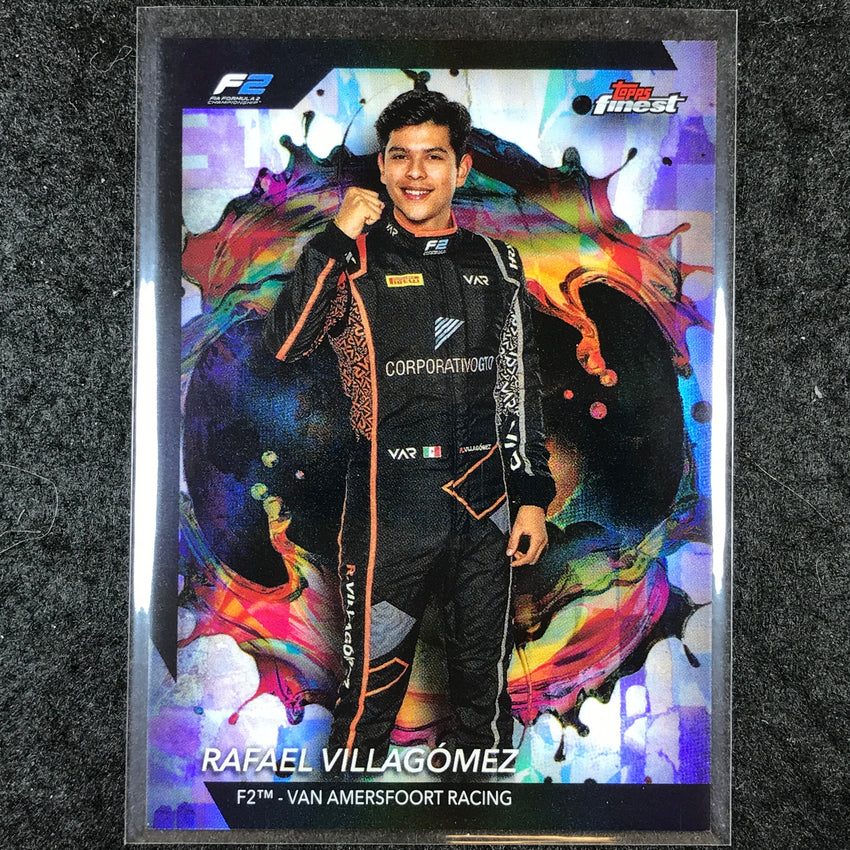 2024 Topps Finest Formula 1 RAFAEL VILLAGÓMEZ Base Rare Refractor #240
