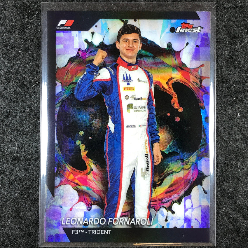 2024 Topps Finest Formula 1 LEONARDO FORNAROLI Base Rare Refractor #246