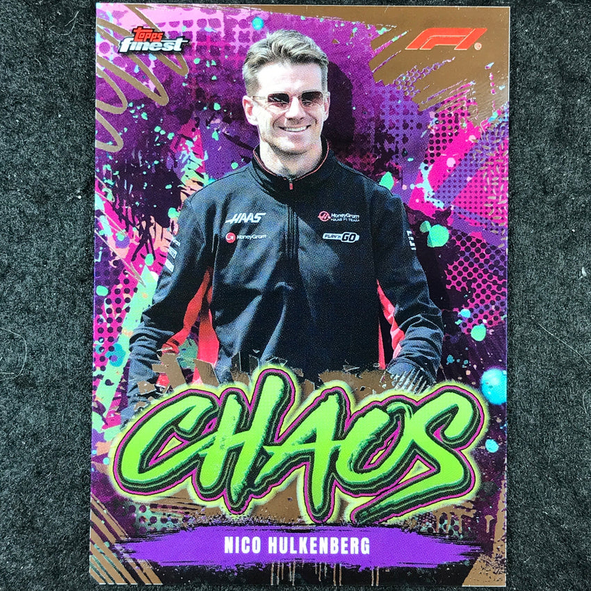2024 Topps Finest Formula 1 NICO HULKENBERG Chaos Base #15