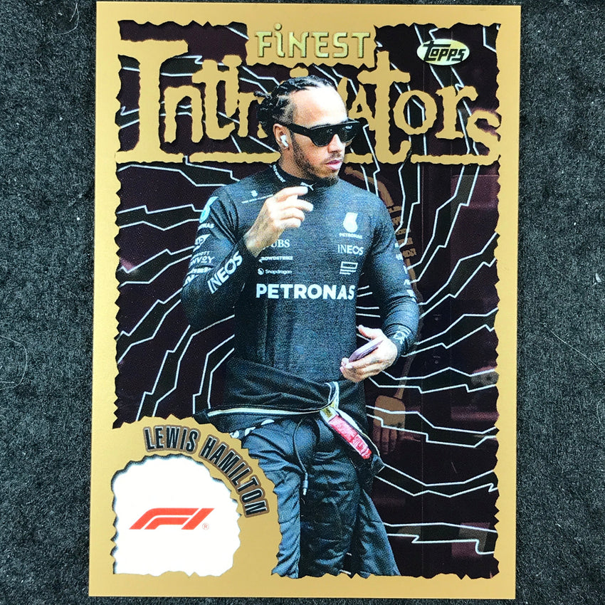 2024 Topps Finest Formula 1 LEWIS HAMILTON Intimidators Base #HAM