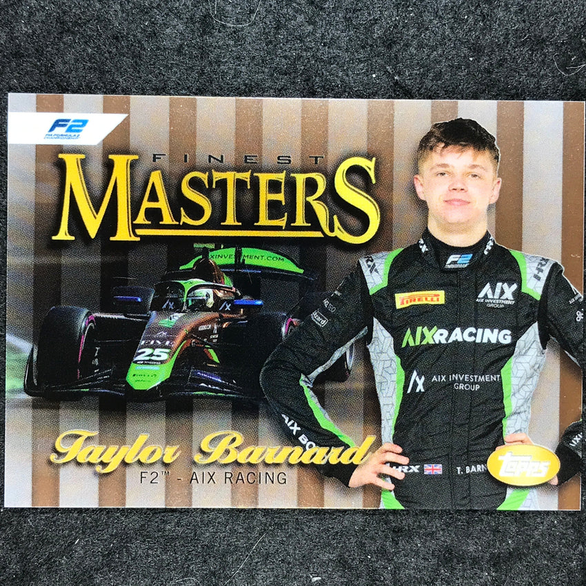 2024 Topps Finest Formula 1 TAYLOR BARNARD Masters Base #15