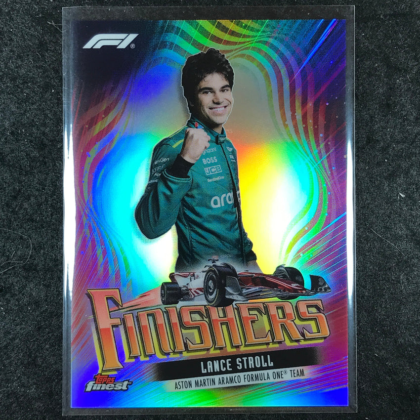 2024 Topps Finest Formula 1 LANCE STROLL Finishers Refractor #6