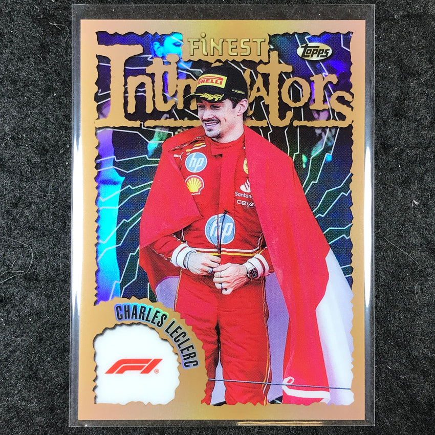 2024 Topps Finest Formula 1 CHARLES LECLERC Intimidators Refractor #LEC