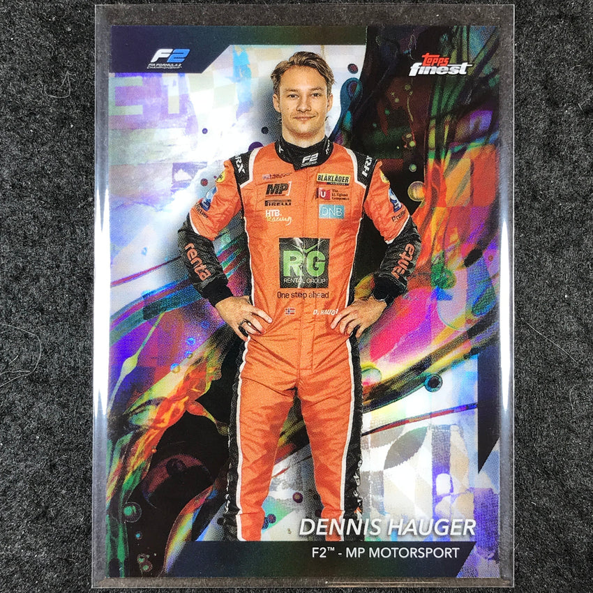 2024 Topps Finest Formula 1 DENNIS HAUGER Base Common Refractor #23