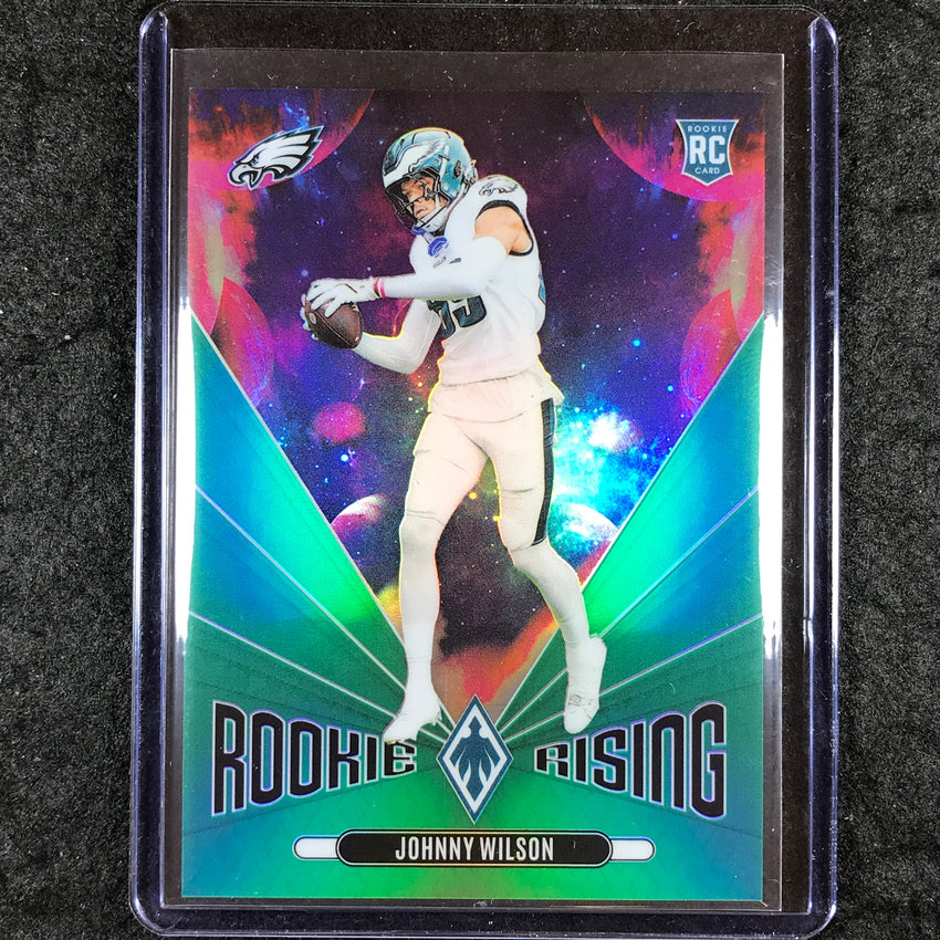 2024 Phoenix Football JOHNNY WILSON Rookie Rising Green 22/25 #JWN