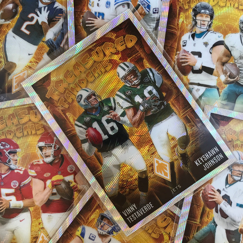 2024 Phoenix Football JARED GOFF AMON-RA ST. BROWN Treasured Tandems Wave #DET