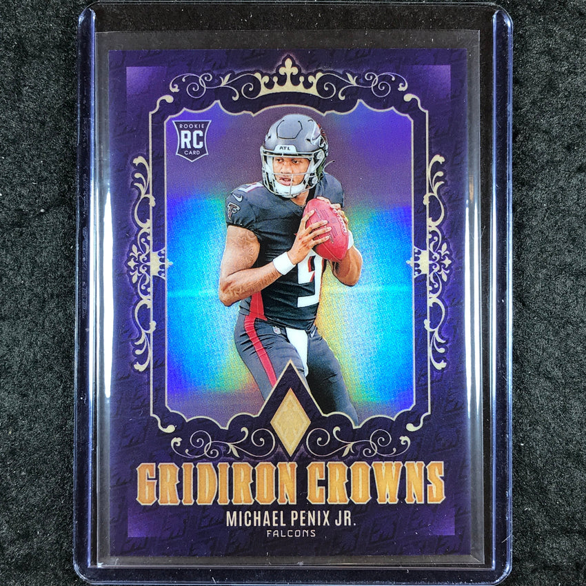 2024 Phoenix Football MICHAEL PENIX JR. Gridiron Crowns Rookie SSP #MPJ