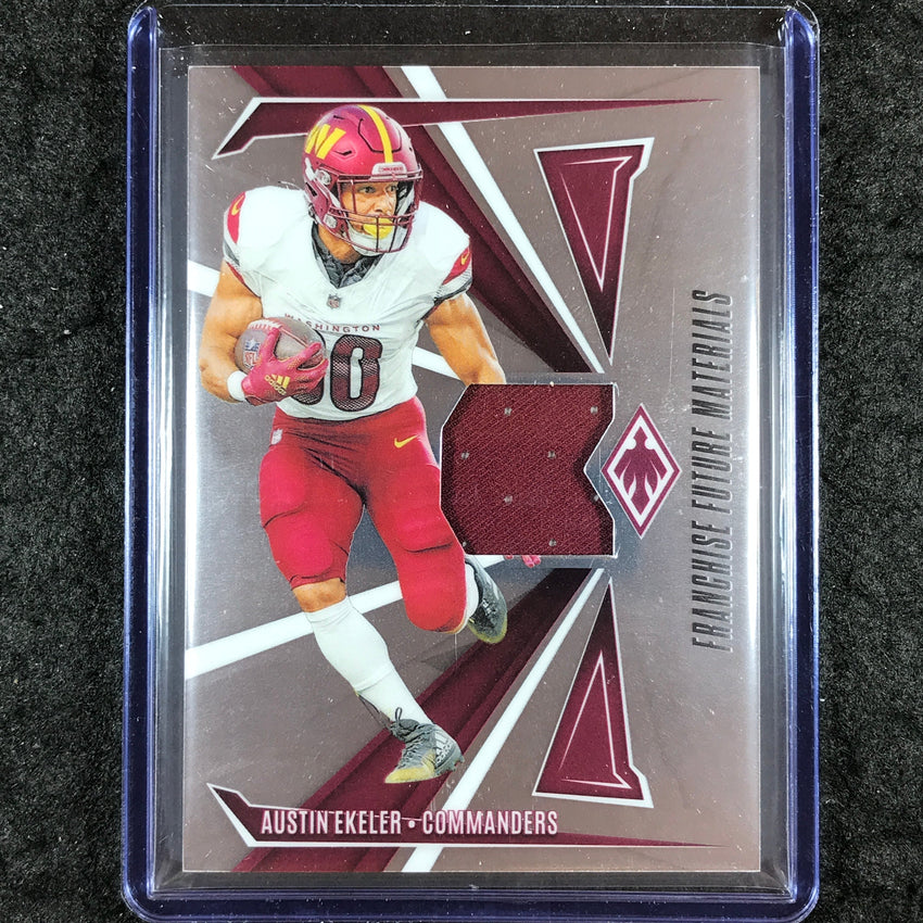 2024 Phoenix Football AUSTIN EKELER Franchise Future Jersey Relic Silver 284/299