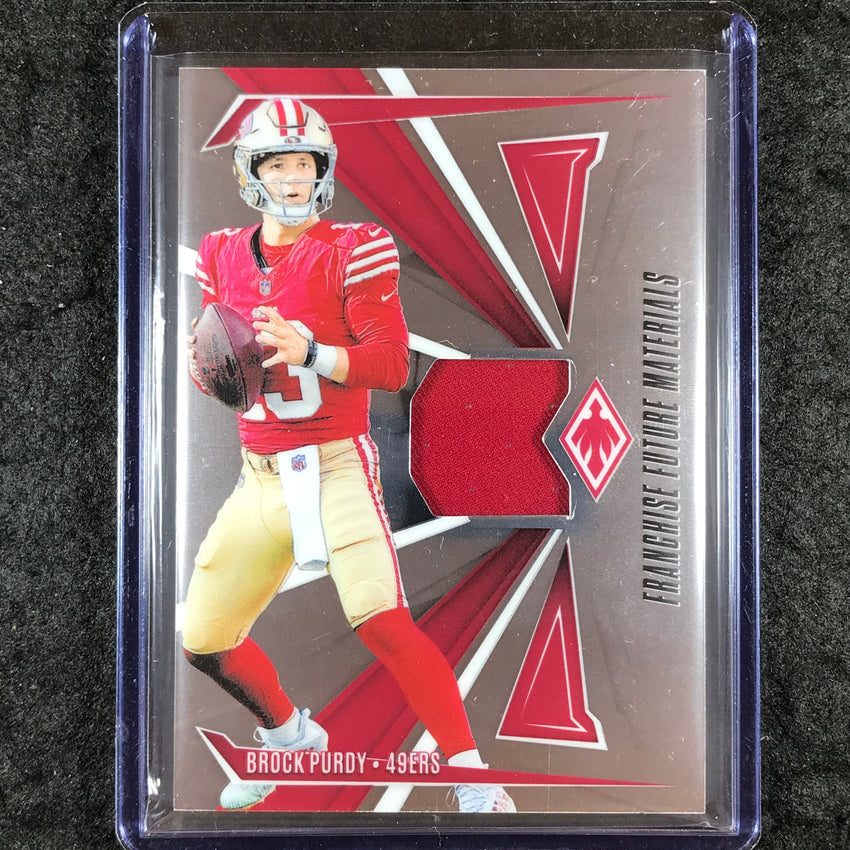 2024 Phoenix Football BROCK PURDY Franchise Future Jersey Relic Silver 78/299