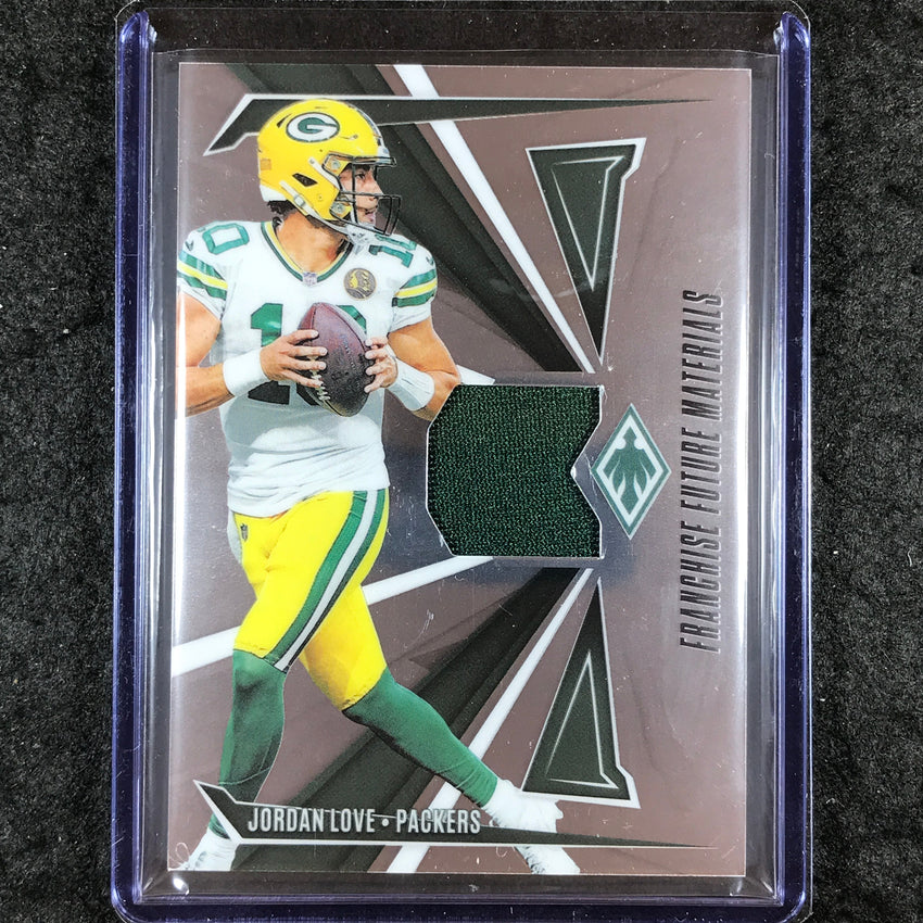 2024 Phoenix Football JORDAN LOVE Franchise Future Jersey Relic Silver 100/299