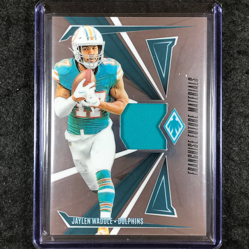 2024 Phoenix Football JAYLEN WADDLE Franchise Future Jersey Relic Silver 217/299