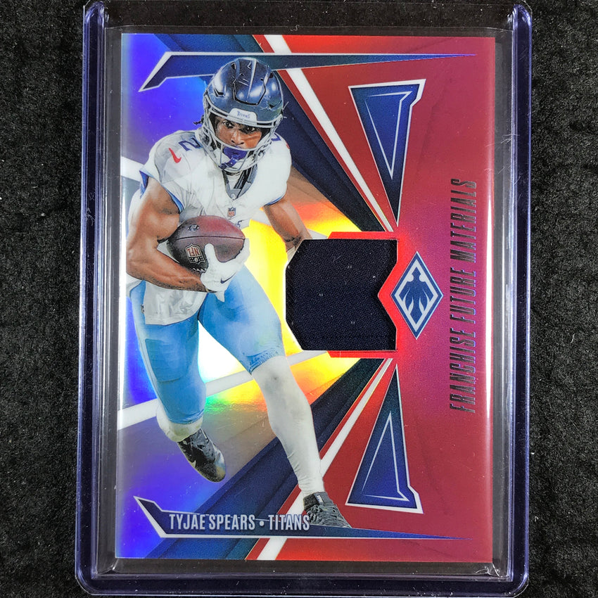 2024 Phoenix Football TYJAE SPEARS Franchise Future Materials Jersey Red 23/99