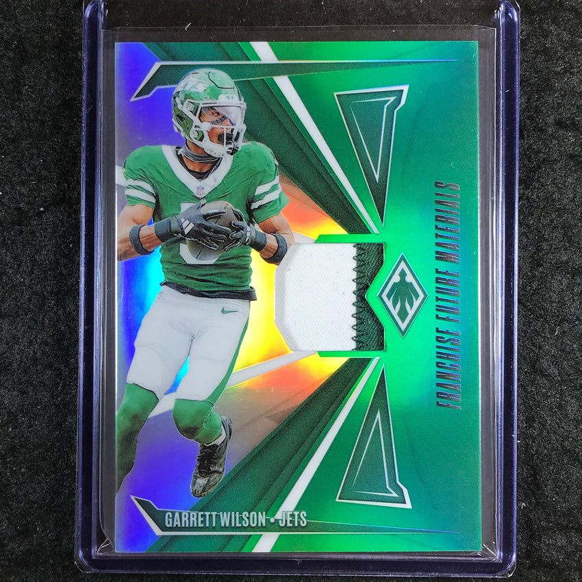 2024 Phoenix Football GARRETT WILSON Franchise Future Patch Relic Green 18/25