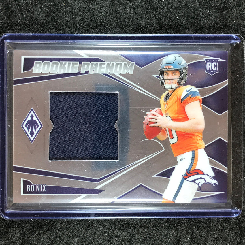 2024 Phoenix Football BO NIX Rookie Phenom Jersey Relic Base 110/225