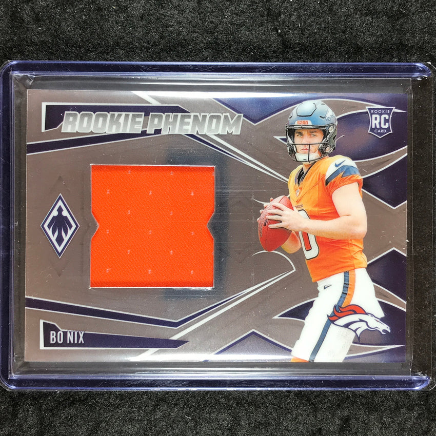 2024 Phoenix Football BO NIX Rookie Phenom Jersey Relic Base 177/225