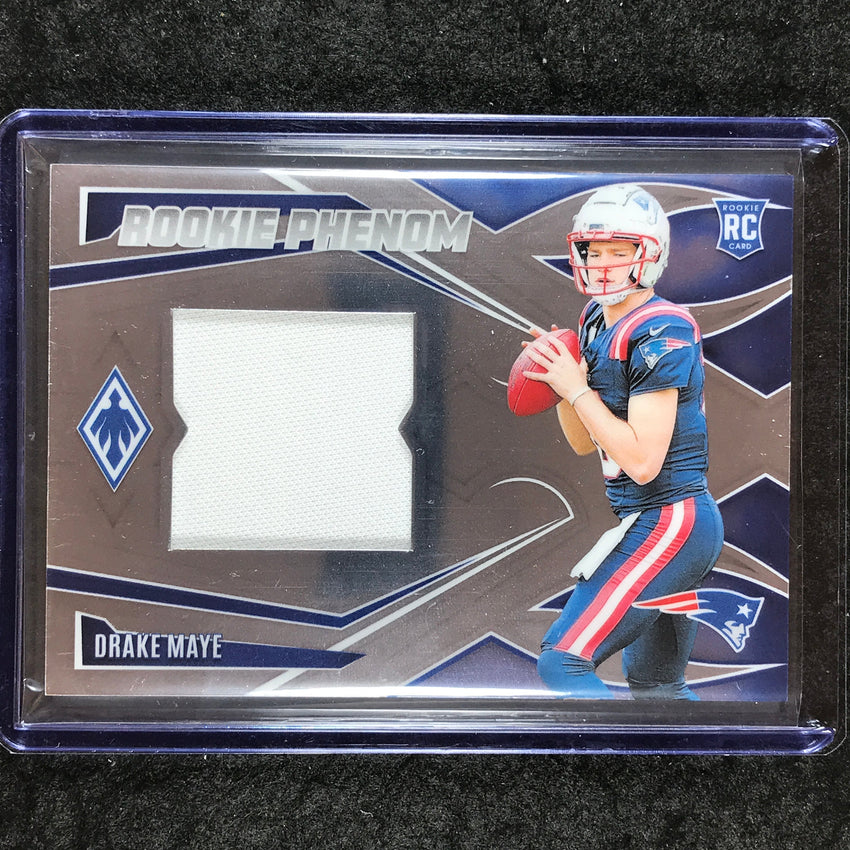 2024 Phoenix Football DRAKE MAYE Rookie Phenom Jersey Relic Base 86/225
