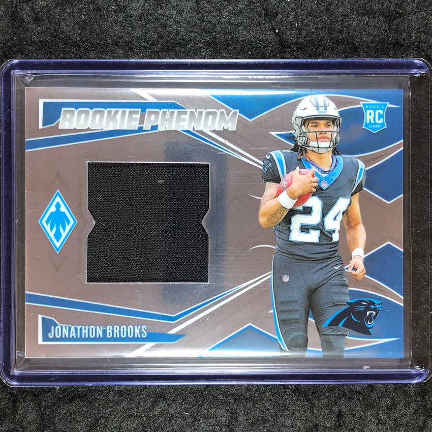 2024 Phoenix Football JONATHON BROOKS Rookie Phenom Jersey Relic Base 121/225