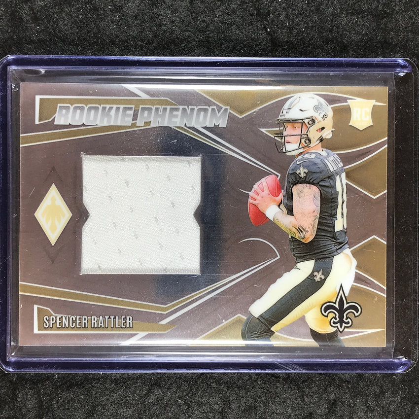 2024 Phoenix Football SPENCER RATTLER Rookie Phenom Jersey Relic Base 40/225